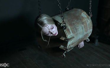 Restrained and submissive Alice